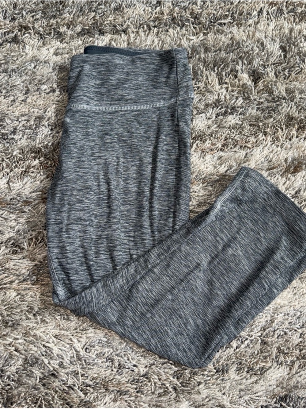 New Balance Heather Gray Women's Performance Leggings